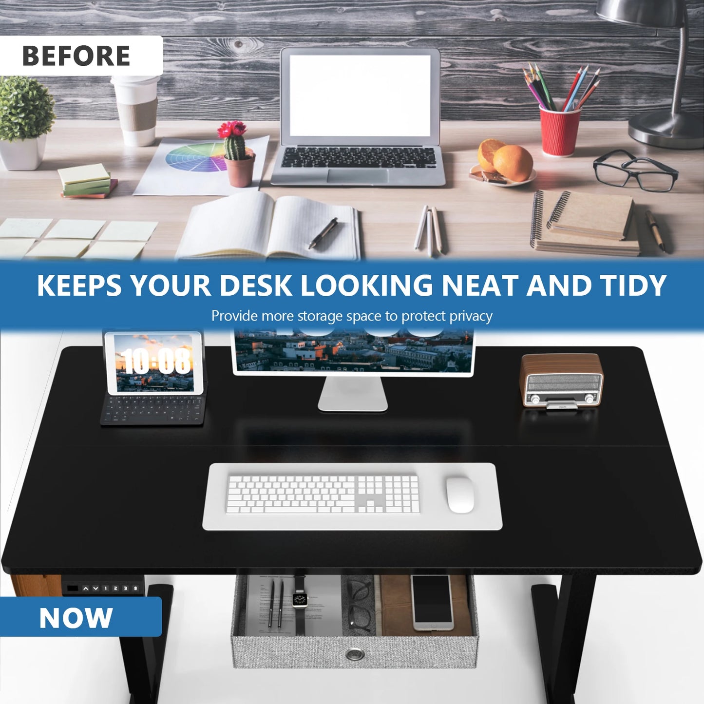 MBM 55 Inch Electric Standing Desk