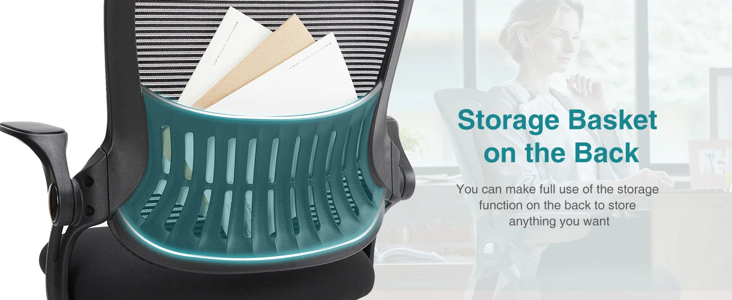 MBM Ergonomic Mesh Office Chair