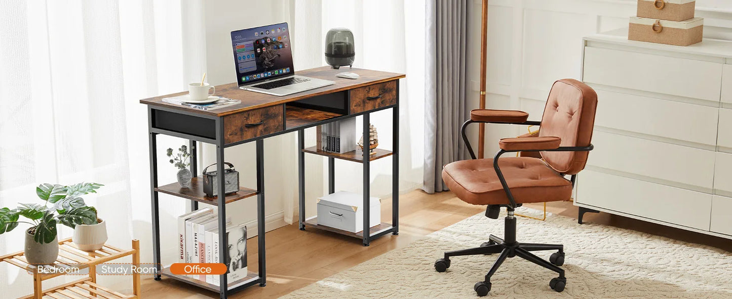 MBM Double Deck Computer Desk 48 Inch