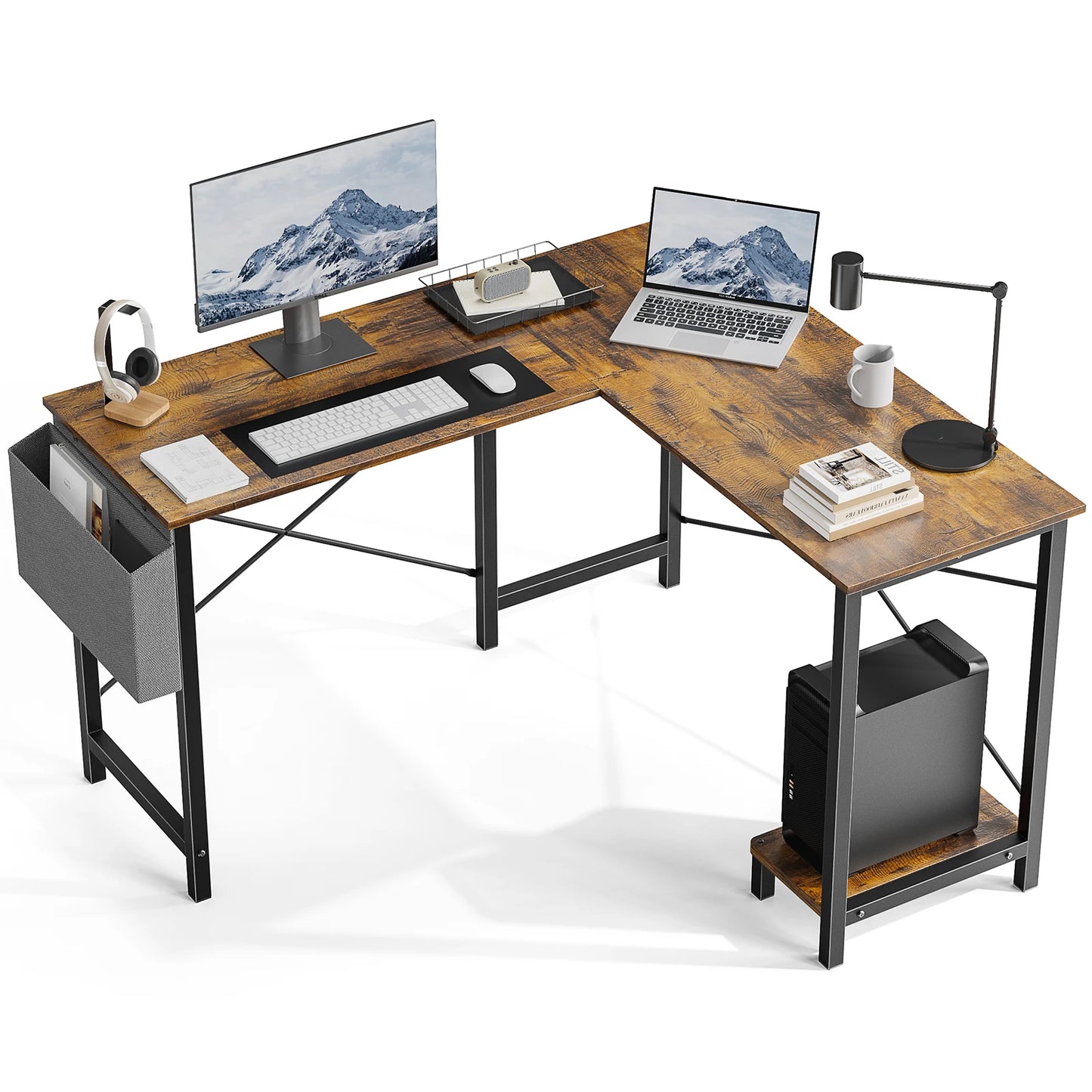 MBM L Shaped Gaming Desk 50 Inch