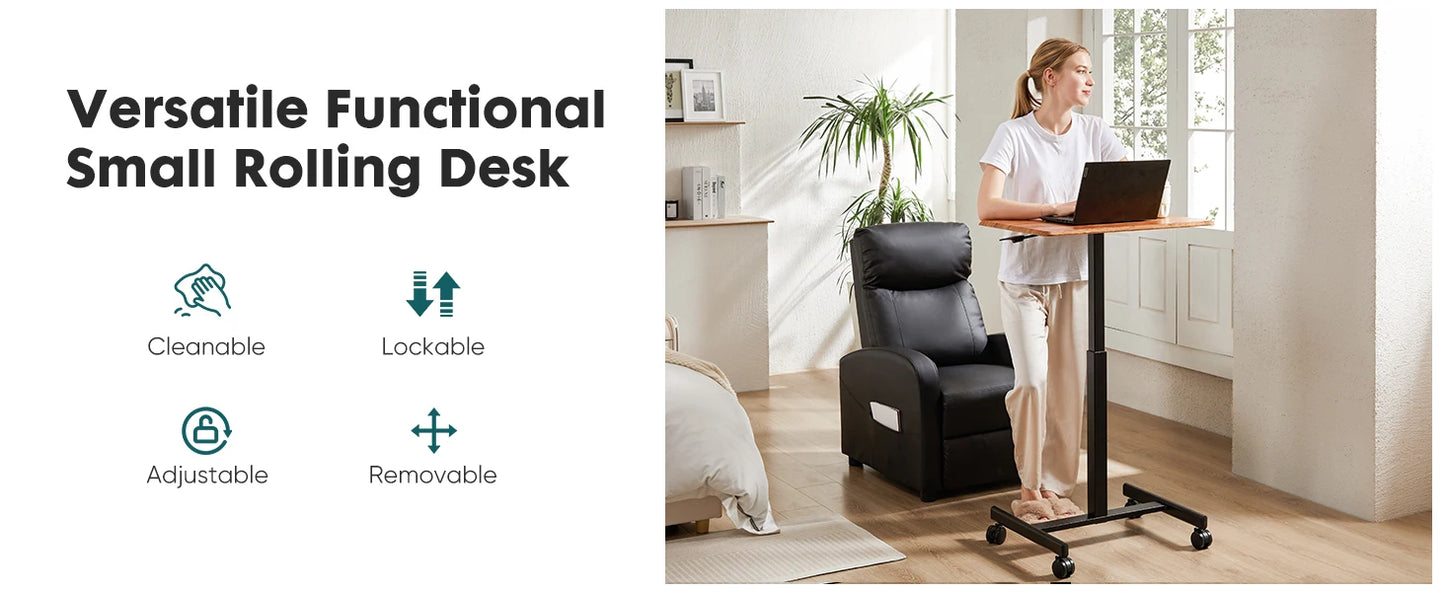 MBM  Portable Laptop Desk on Wheels
