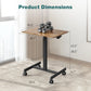 MBM  Portable Laptop Desk on Wheels