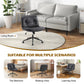 MBM Cross Legged PU Leather Chair