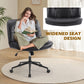 MBM Cross Legged PU Leather Chair