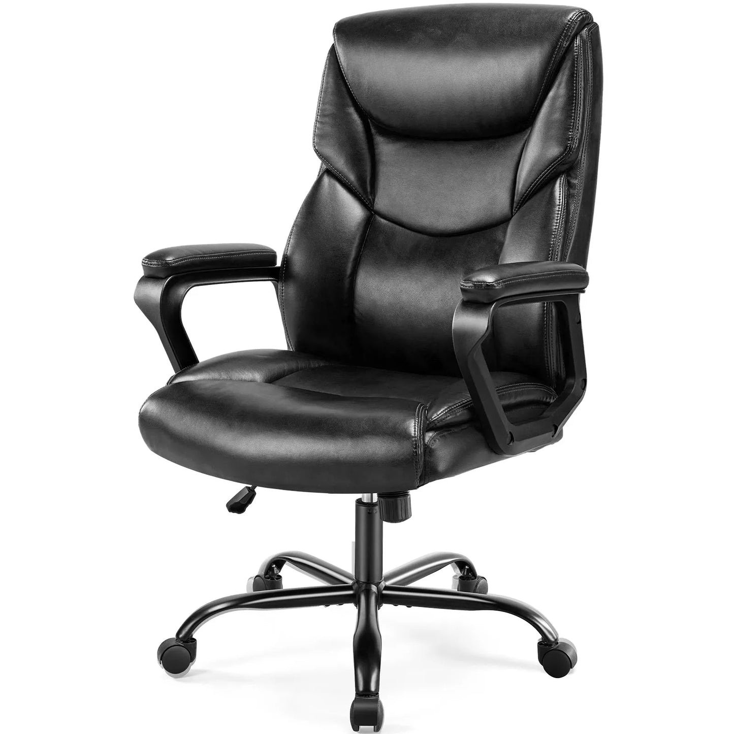 MBM PU Leather Gaming Chair with Padded Armrests Ergonomic Rocker for Gaming & Office