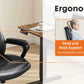 MBM PU Leather Gaming Chair with Padded Armrests Ergonomic Rocker for Gaming & Office