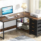 MBM 59 Inch L Shaped Desk
