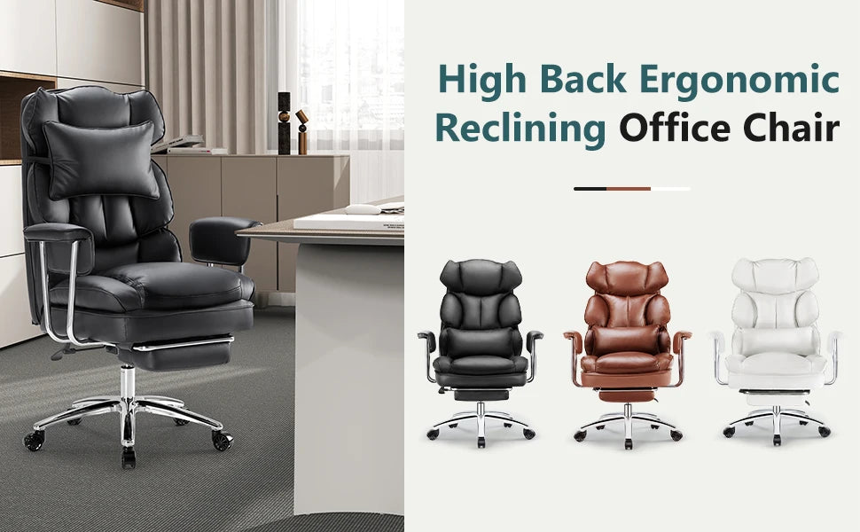 MBM Office Chair with Footrest