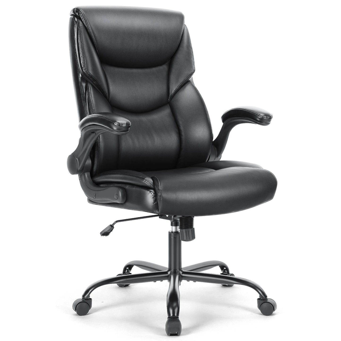 MBM PU Leather Gaming Chair with Padded Armrests Ergonomic Rocker for Gaming & Office