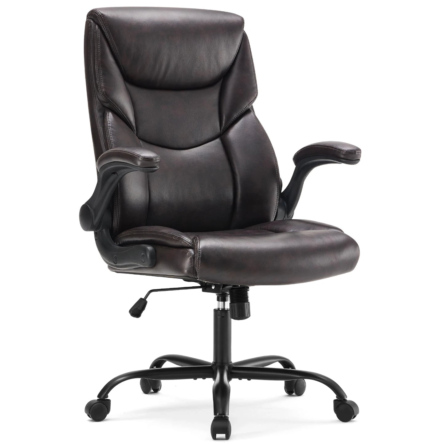 MBM PU Leather Gaming Chair with Padded Armrests Ergonomic Rocker for Gaming & Office