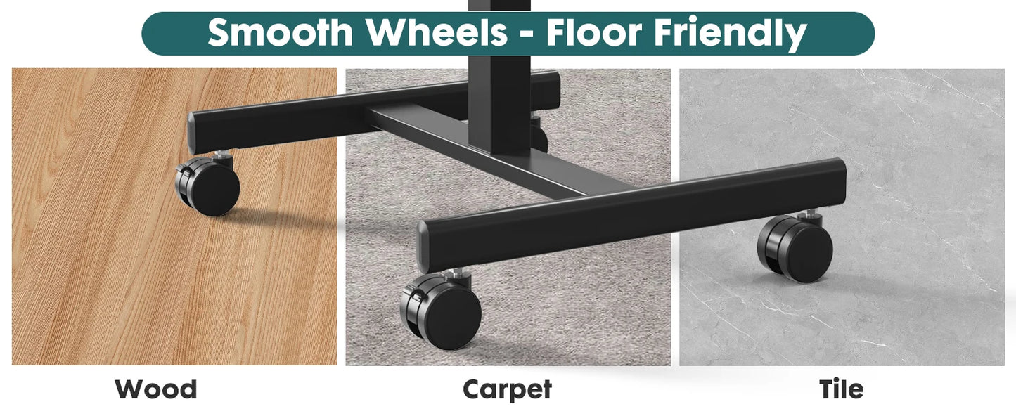 MBM  Portable Laptop Desk on Wheels
