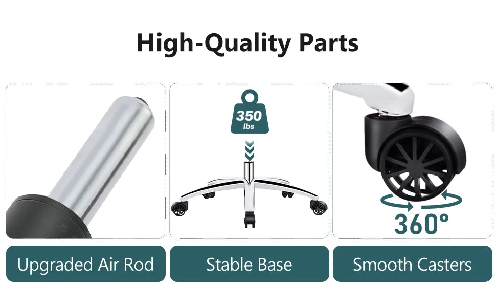 MBM Office Chair with Footrest