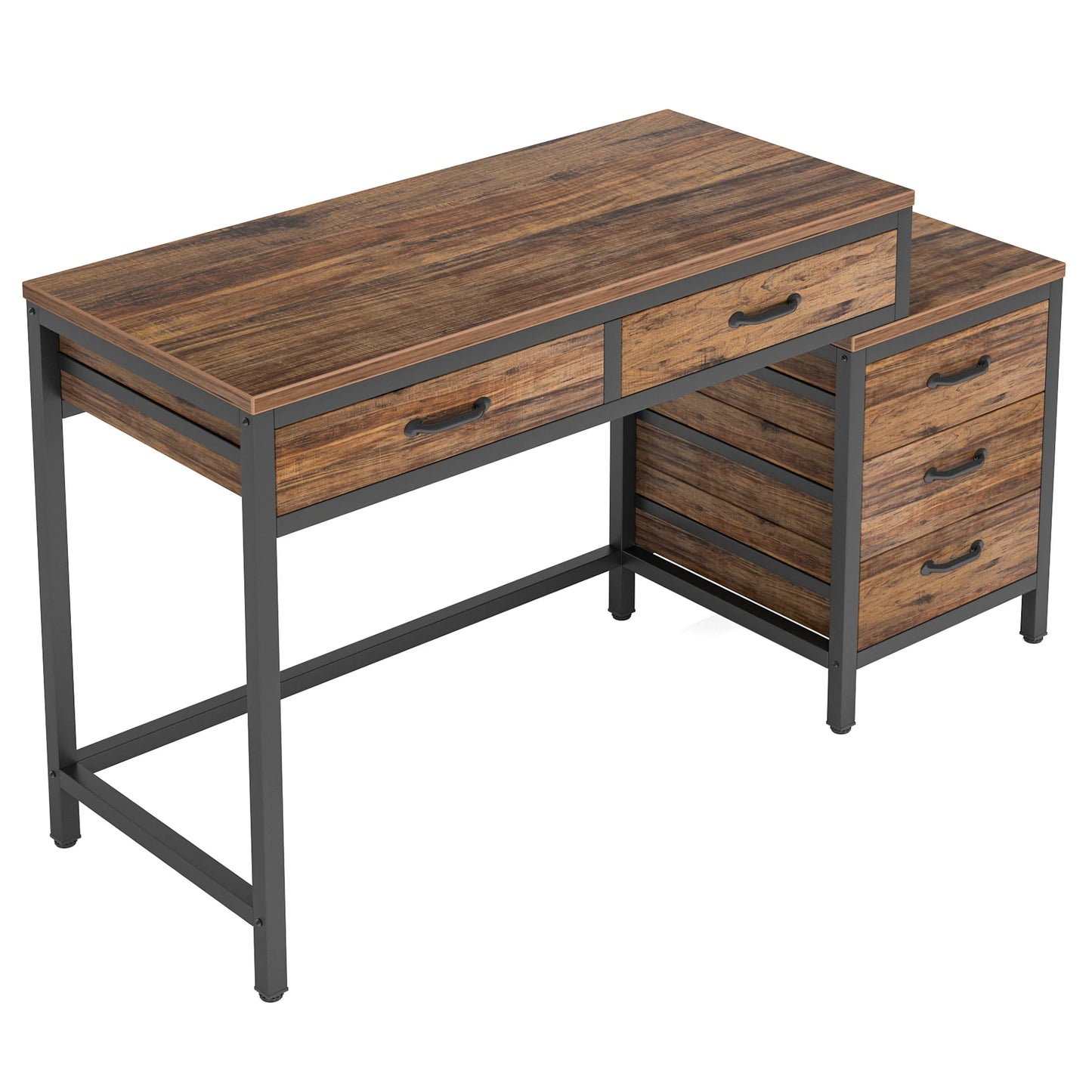 MBM Industrial Style Computer Desk 59 Inch