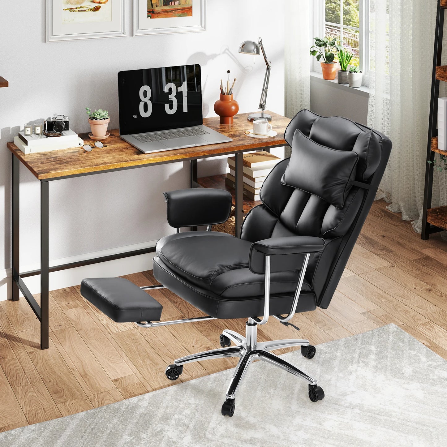 MBM Office Chair with Footrest