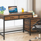 MBM Industrial Style Computer Desk 59 Inch