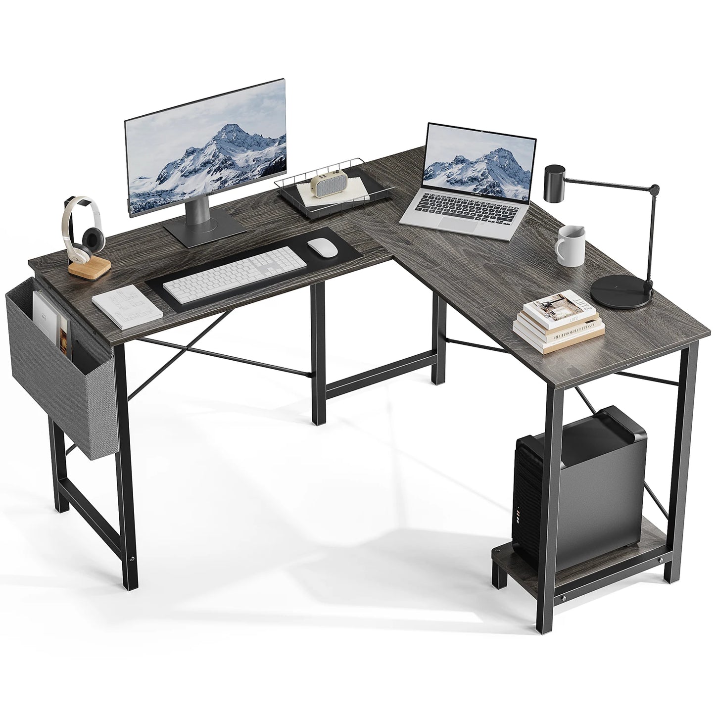 MBM L Shaped Gaming Desk 50 Inch