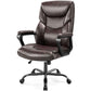 MBM PU Leather Gaming Chair with Padded Armrests Ergonomic Rocker for Gaming & Office