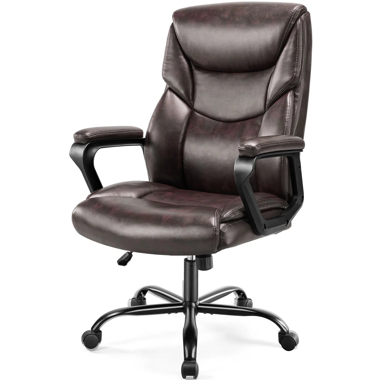 MBM PU Leather Gaming Chair with Padded Armrests Ergonomic Rocker for Gaming & Office