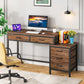 MBM Industrial Style Computer Desk 59 Inch