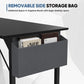 MBM Compact Computer Desk with Side Bag