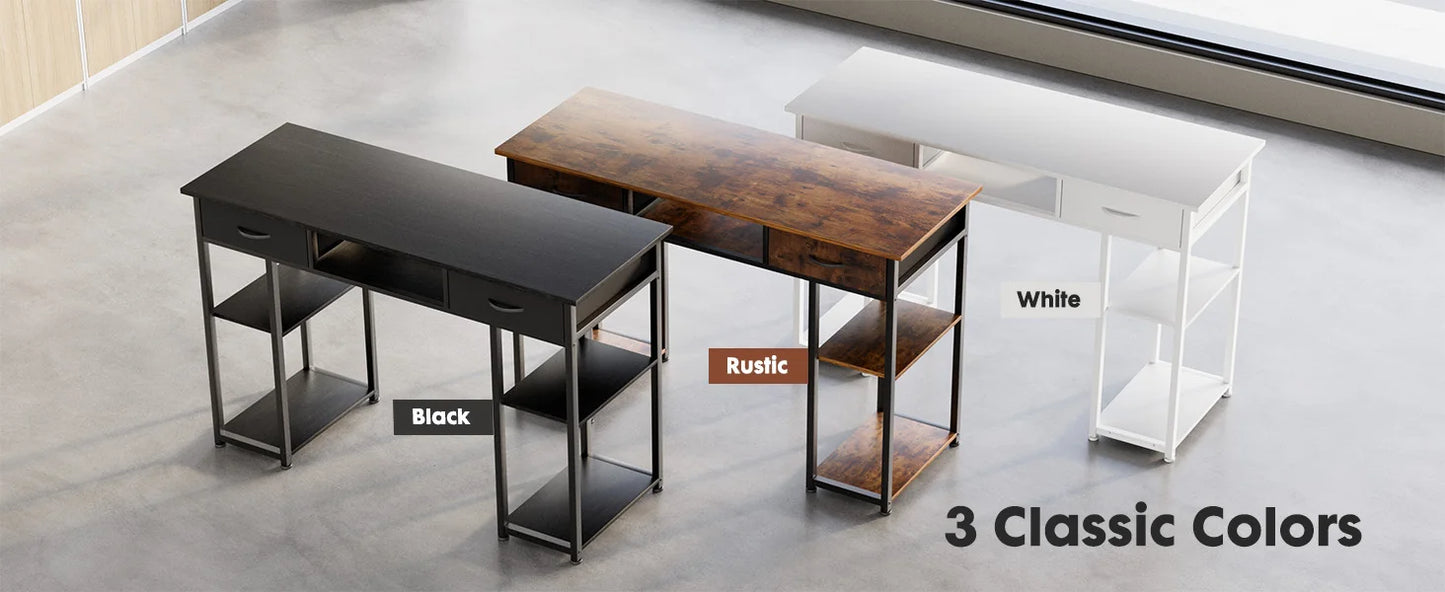 MBM Double Deck Computer Desk 48 Inch