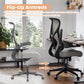 MBM High Back Mesh Office Chair with Flip Up Armrests