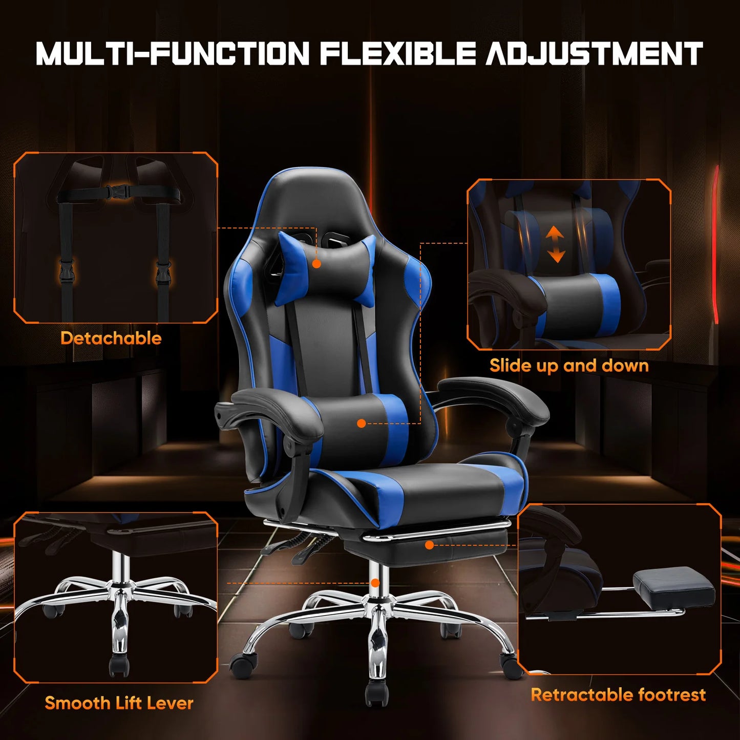 MBM Racing Style Gaming Chair
